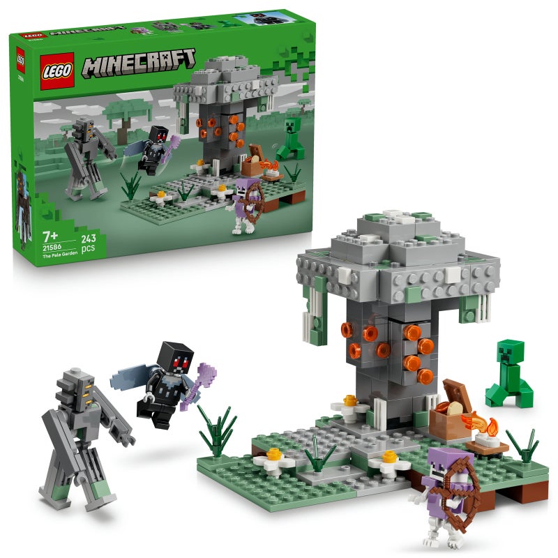 LEGO مجموعة ألعاب البناء LEGO Minecraft الحديقة الشاحبة 21586 (243 قطعة) - Image 1